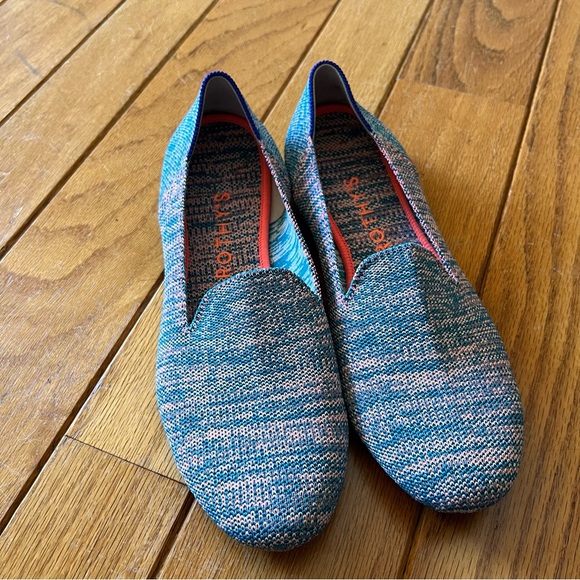 Rothy’s Turquoise Melange Loafer, sz 9.5 - Picture 2 of 5